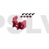 313101 Upgraded Integrated Engine mount bracket upgrade Red anodized